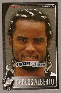 Sticker Carlos Alberto - Campeonato Brasileiro 2009 n. 586 - Panini