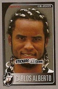 Figurina Carlos Alberto - Campeonato Brasileiro 2009 - Panini