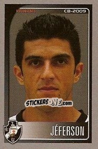Sticker Jéferson - Campeonato Brasileiro 2009 n. 587 - Panini