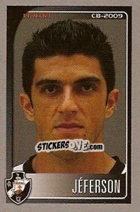 Cromo Jéferson - Campeonato Brasileiro 2009 - Panini