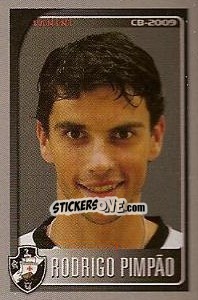 Cromo Rodrigo Pimpão - Campeonato Brasileiro 2009 - Panini