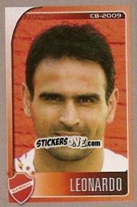 Sticker Leonardo - Campeonato Brasileiro 2009 - Panini