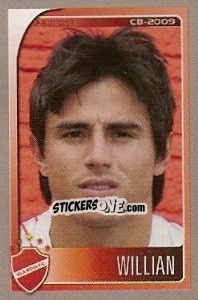 Sticker Willian - Campeonato Brasileiro 2009 - Panini