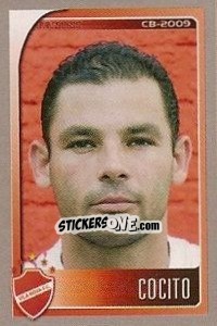 Sticker Cocito - Campeonato Brasileiro 2009 n. 603 - Panini