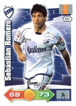 Cromo Sebastián Romero - Argentina Extensiòn Torneo Inicial 2012-2013. Adrenalyn XL n. 67 - Panini