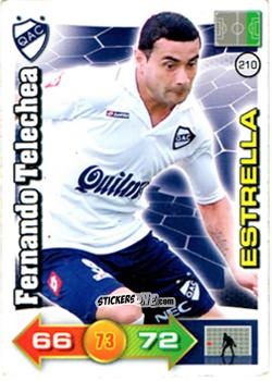 Cromo Fernando Telechea - El Gran Juego De Fùtbol 2012. Adrenalyn XL n. 210 - Panini