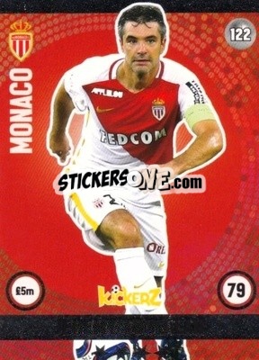 Sticker Jeremy Toulalan - Football Cards 2016 n. 122 - Kickerz