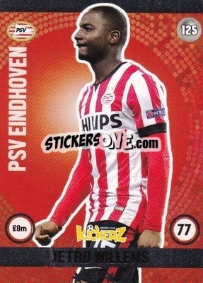 Sticker Jetro Willems - Football Cards 2016 n. 125 - Kickerz