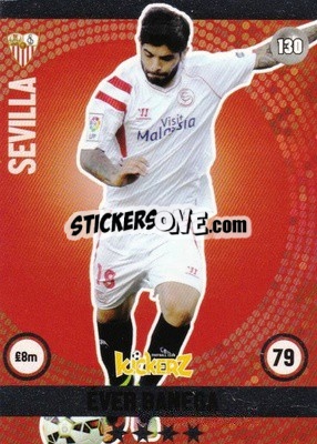 Sticker Ever Banega - Football Cards 2016 n. 130 - Kickerz