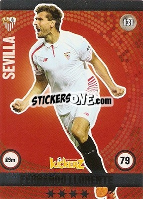 Sticker Fernando Llorente - Football Cards 2016 - Kickerz