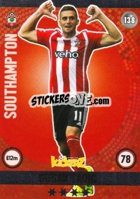 Sticker Dusan Tadic - Football Cards 2016 n. 138 - Kickerz