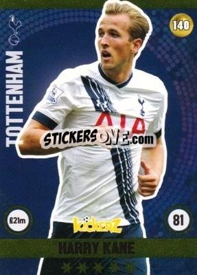 Sticker Harry Kane - Football Cards 2016 - Kickerz