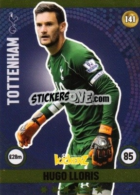 Sticker Hugo Lloris - Football Cards 2016 n. 141 - Kickerz