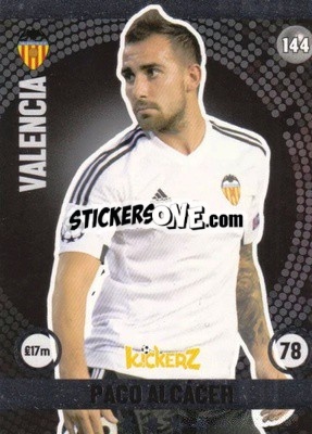 Sticker Paco Alcacer - Football Cards 2016 - Kickerz