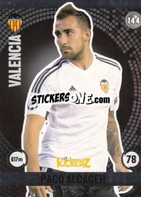 Sticker Paco Alcacer - Football Cards 2016 n. 144 - Kickerz