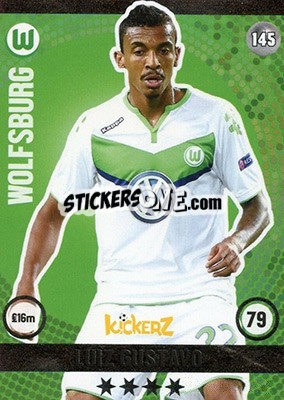 Sticker Luiz Gustavo - Football Cards 2016 n. 145 - Kickerz