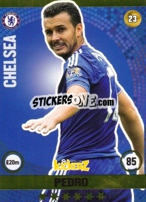 Sticker Pedro Rodríguez - Football Cards 2016 - Kickerz