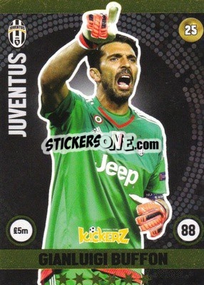 Sticker Gianluigi Buffon - Football Cards 2016 - Kickerz