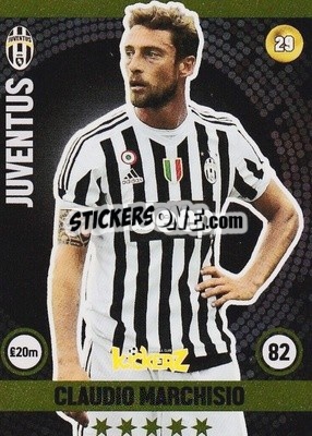 Sticker Claudio Marchisio - Football Cards 2016 - Kickerz