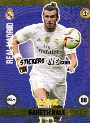 Sticker Gareth Bale - Football Cards 2016 - Kickerz