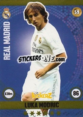 Sticker Luka Modric - Football Cards 2016 - Kickerz