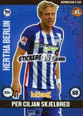 Sticker Per Ciljan Skjelbred - Football Cards 2016 n. 65 - Kickerz