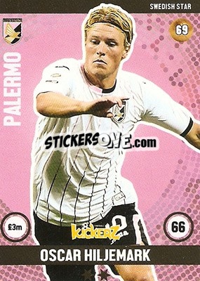 Sticker Oscar Hiljemark - Football Cards 2016 - Kickerz
