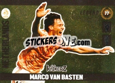 Sticker Marco van Basten - Football Cards 2016 - Kickerz