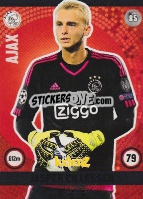 Sticker Jasper Cillessen - Football Cards 2016 n. 85 - Kickerz