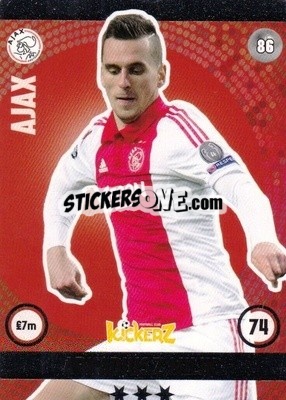 Sticker Arkadiusz Milik - Football Cards 2016 - Kickerz