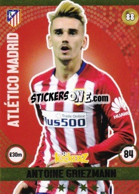 Sticker Antoine Griezmann - Football Cards 2016 - Kickerz