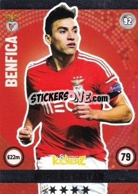 Sticker Nicolas Gaitan - Football Cards 2016 n. 92 - Kickerz