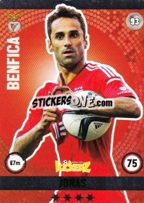 Sticker Jonas - Football Cards 2016 n. 93 - Kickerz