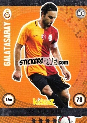 Sticker Selcuk Inan - Football Cards 2016 n. 108 - Kickerz