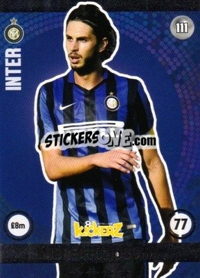 Sticker Andrea Ranocchia - Football Cards 2016 n. 111 - Kickerz