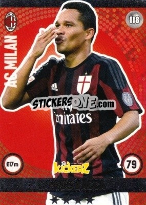 Sticker Carlos Bacca - Football Cards 2016 n. 118 - Kickerz