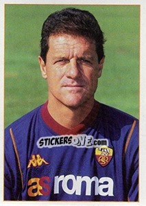 Sticker Fabio Capello - Roma 2000-2001 n. 3 - Panini