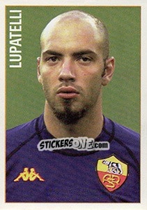 Sticker Cristiano Lupatelli - Roma 2000-2001 n. 8 - Panini