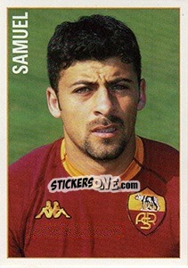 Sticker Walter Adrian Samuel - Roma 2000-2001 - Panini