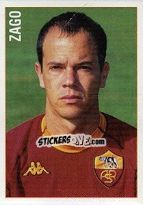 Cromo Antonio Carlos Zago - Roma 2000-2001 - Panini