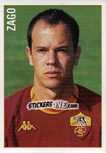 Sticker Antonio Carlos Zago - Roma 2000-2001 n. 14 - Panini