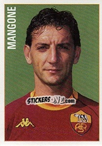 Sticker Amedeo Mangone - Roma 2000-2001 - Panini