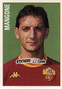 Sticker Amedeo Mangone - Roma 2000-2001 n. 18 - Panini