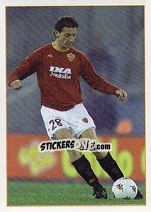 Figurina Amedeo Mangone - Roma 2000-2001 - Panini