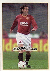 Figurina Alessandro Rinaldi - Roma 2000-2001 - Panini