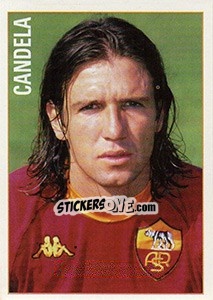 Cromo Vincent Candela - Roma 2000-2001 n. 24 - Panini