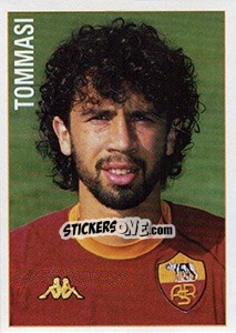 Sticker Damiano Tommasi - Roma 2000-2001 n. 28 - Panini
