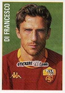 Sticker Eusebio Di Francesco - Roma 2000-2001 - Panini