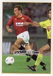 Sticker Eusebio Di Francesco - Roma 2000-2001 n. 33 - Panini