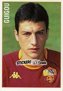 Figurina Gianni Bismark Guigou Martinez - Roma 2000-2001 - Panini